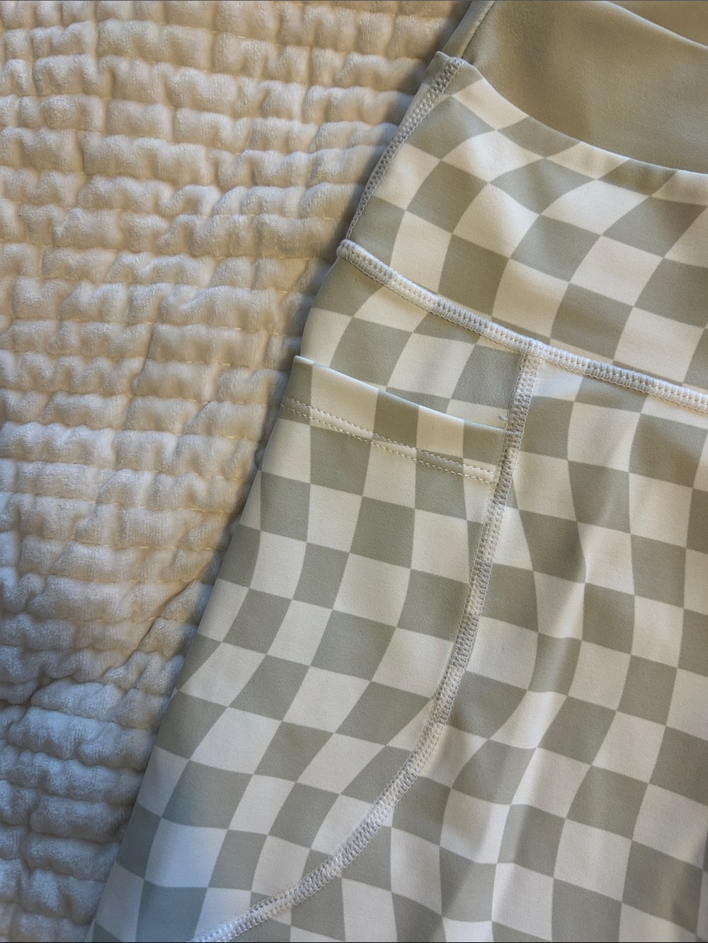 Wilo Checkered Bike Shorts - Picture 2 of 8